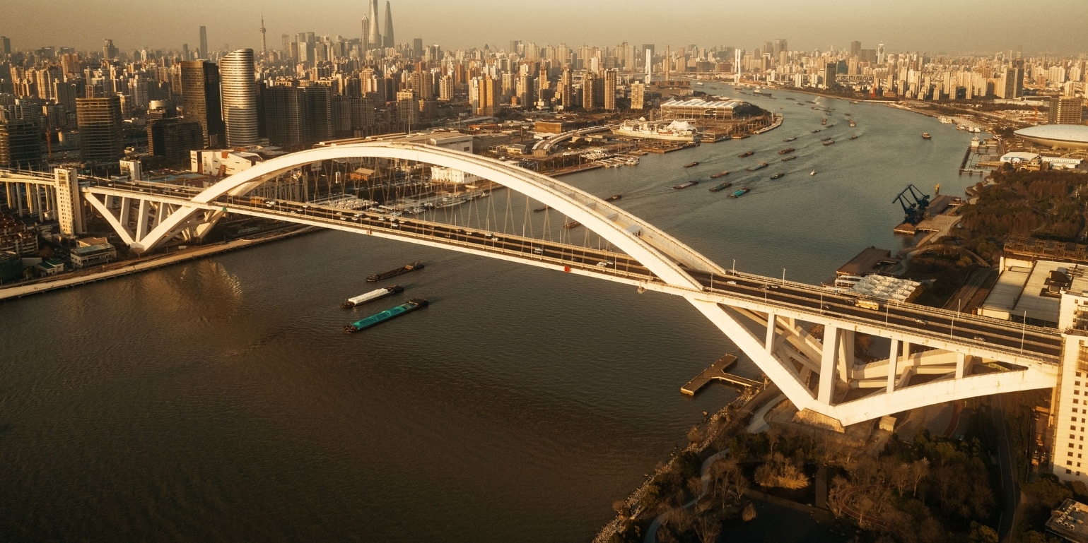 road bridge connecting 2 destinations. Procure-to-Pay process