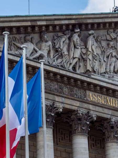 Stock photo of the Assemblee Nationale in France, used as a header image for blog titled: 'France PDP Accreditation: Transalis approved ahead of 2026 eInvoicing mandate'